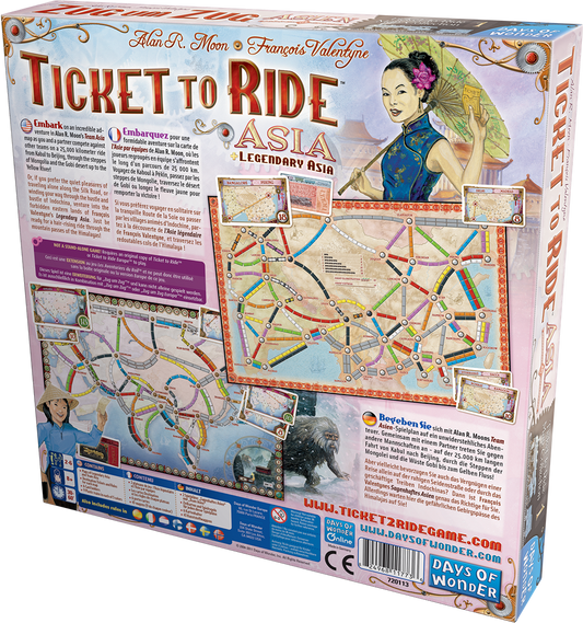 Aventuriers du Rail - Extension Asia