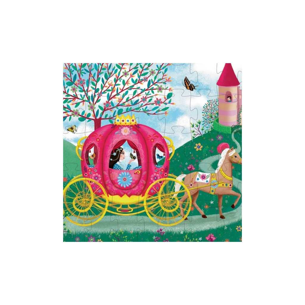 Le Carrosse d'Elise - 54 pcs - Puzzle Silhouette