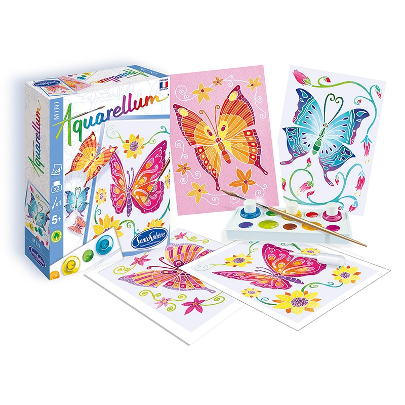 Aquarellum mini papillon