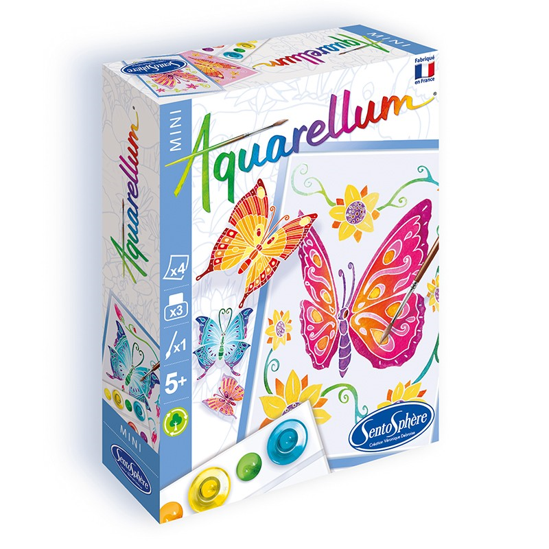 Aquarellum mini papillon