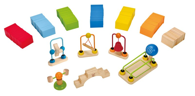 Circuit de dominos arc-en-ciel