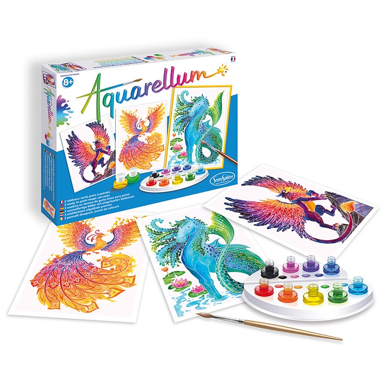 Aquarellum - Animaux mythiques