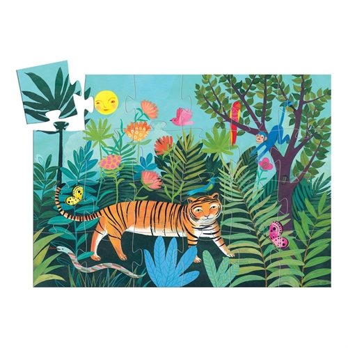 La Ballade du Tigre - 24 pcs - Puzzle Silhouette