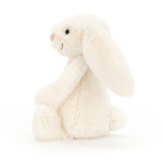 Bashful Cream Bunny - 18cm x 9cm x 8cm