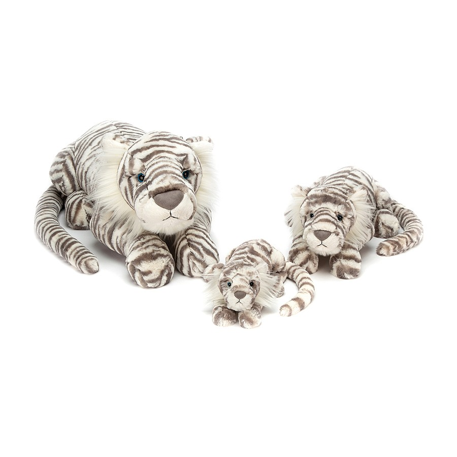 Sacha Snow Tiger - 29 x 8 cm