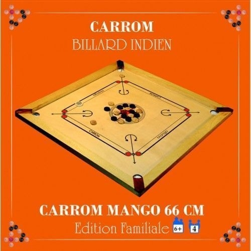 Carrom : Mango 66 x 66 cm