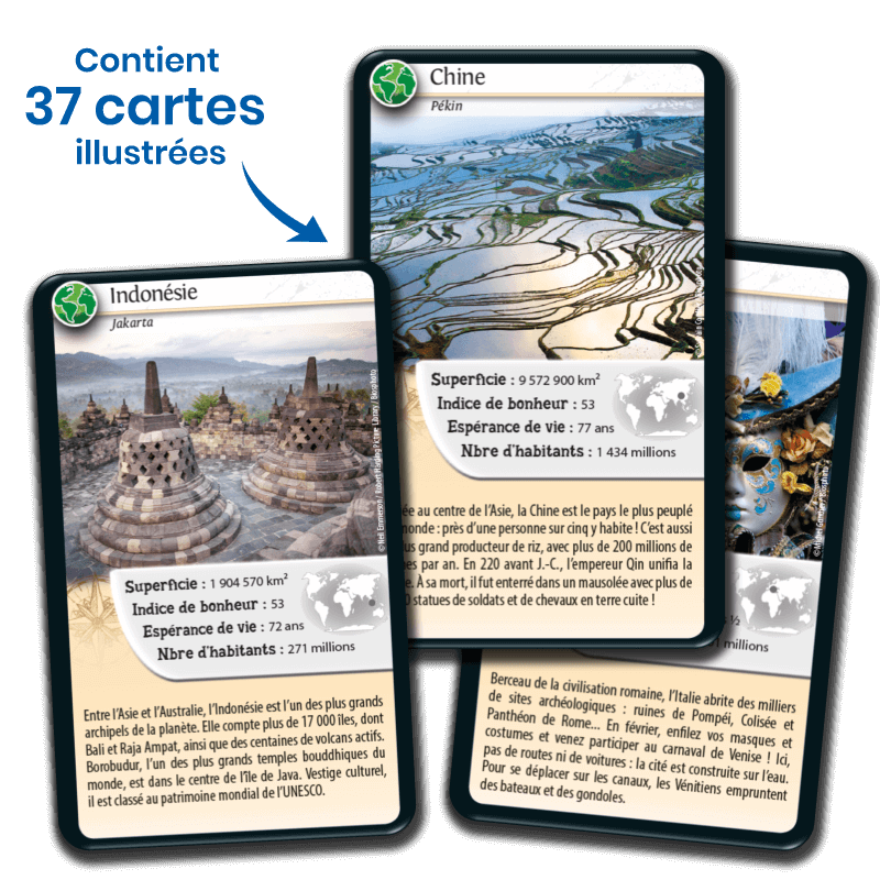 Defis Nature - Pays du monde