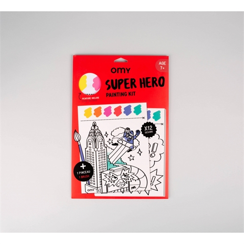 SUPER HERO  - PAINTING KIT OMY