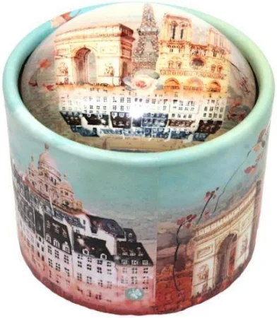 Boite à musique visuelle bulle - Paris- La vie en rose