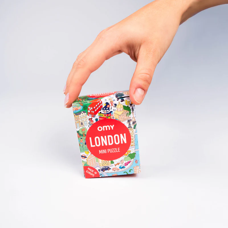 Mini Puzzles Villes - LONDON OMY