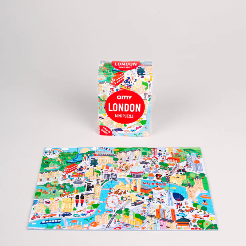 Mini Puzzles Villes - LONDON OMY
