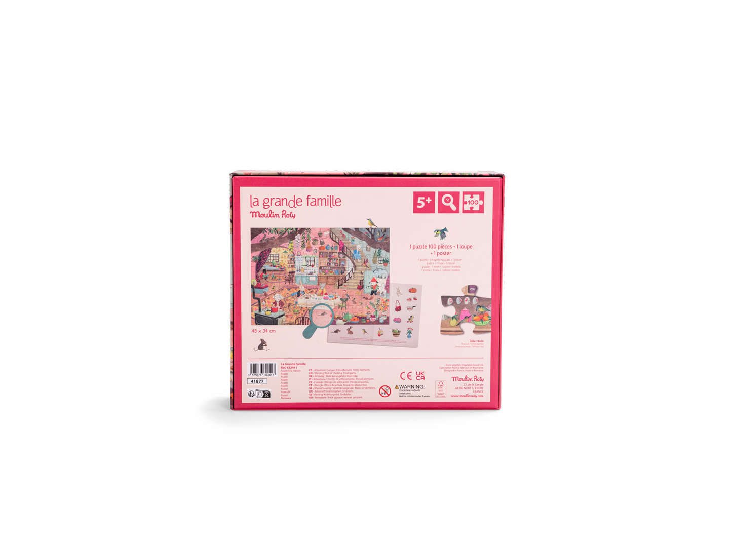 Puzzle A la maison (100 pcs) - La Grande Famille