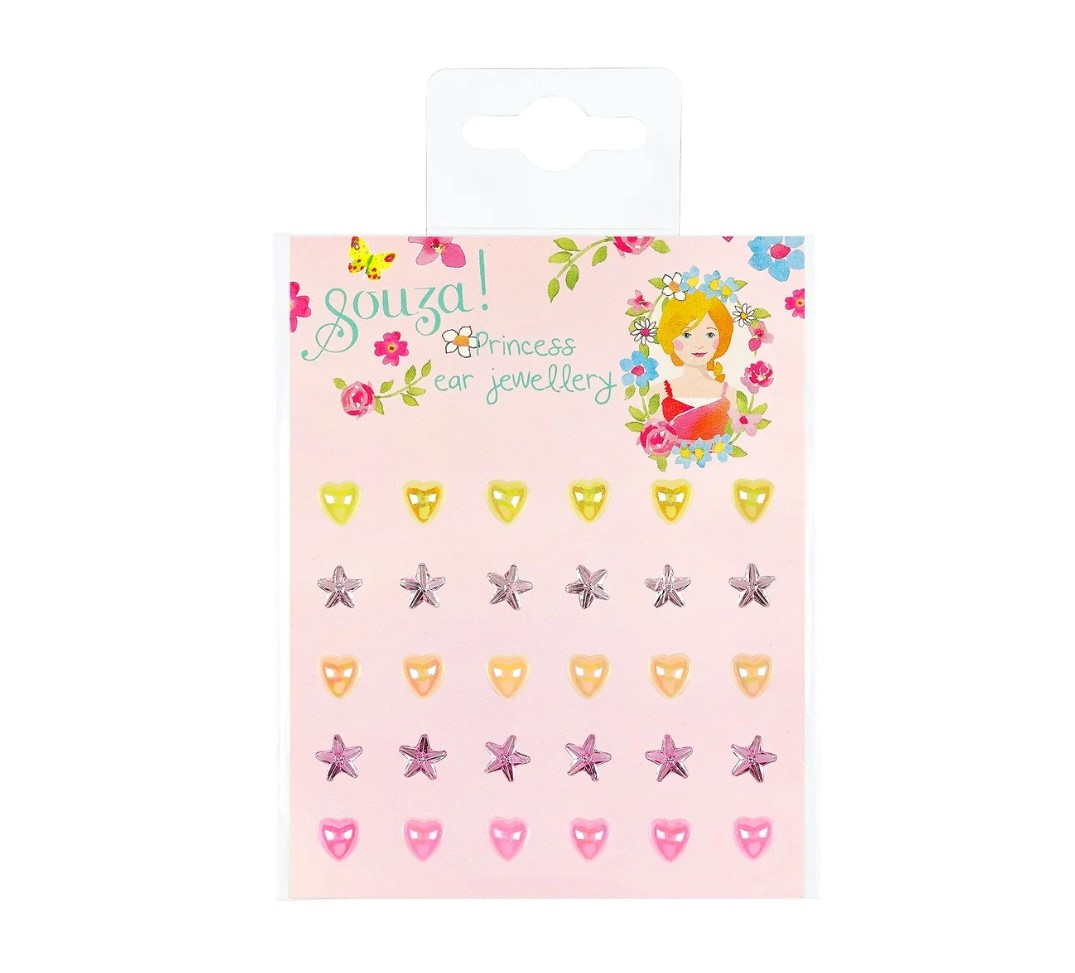 Boucles d'oreiles autocollantes