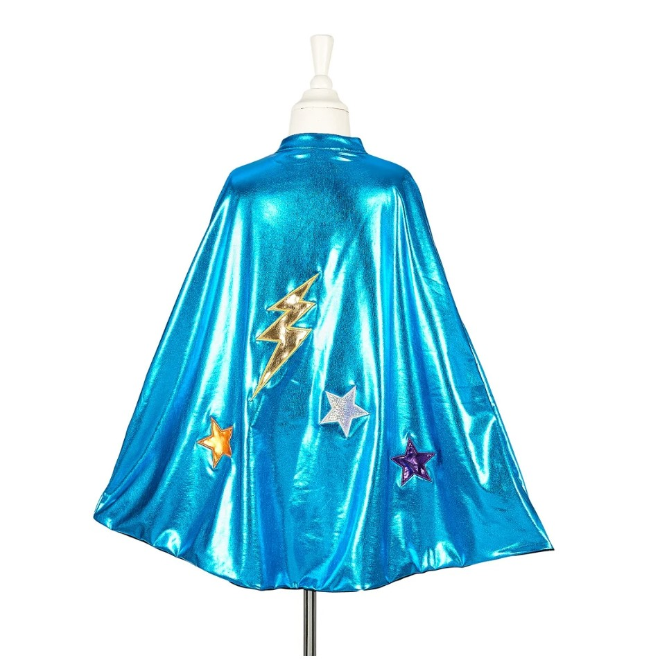 Super Hero/Chauve-souris cape reversible, 4-8 ans, 104-128 cm