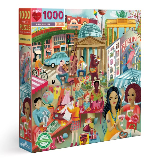 Berlin Life - Puzzle 1000 pièces Eeboo