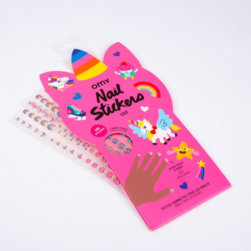 LILY NAIL STICKERS OMY