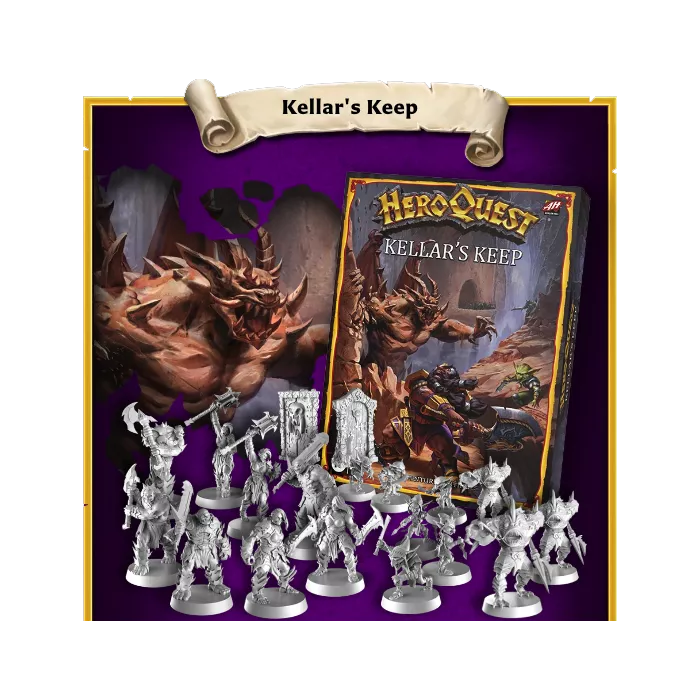 HeroQuest - ext. La Forteresse de Kellar