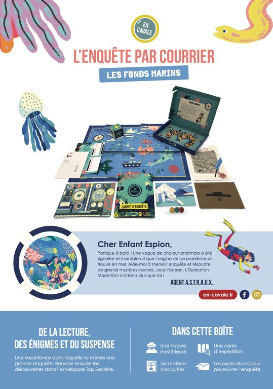 L'ENQUETE PAR COURRIER - LES FONDS MARINS