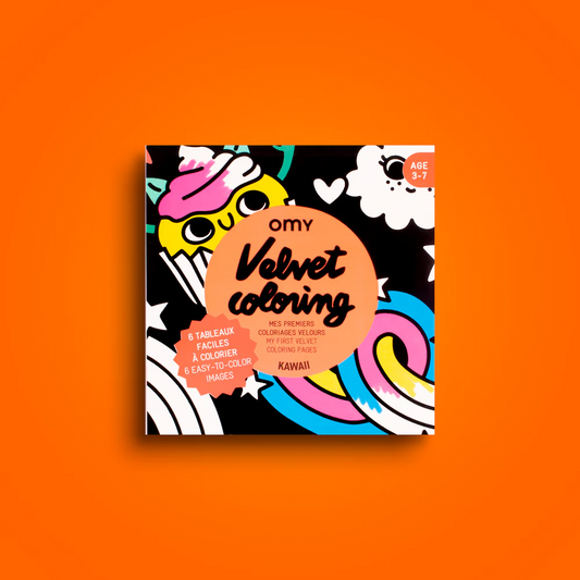 Kawaii Coloriage Velours OMY