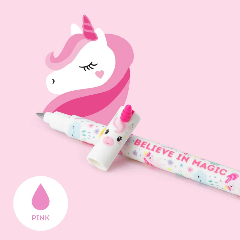 STYLO À ENCRE GEL EFFAÇABLE - ERASABLE PEN - UNICORN