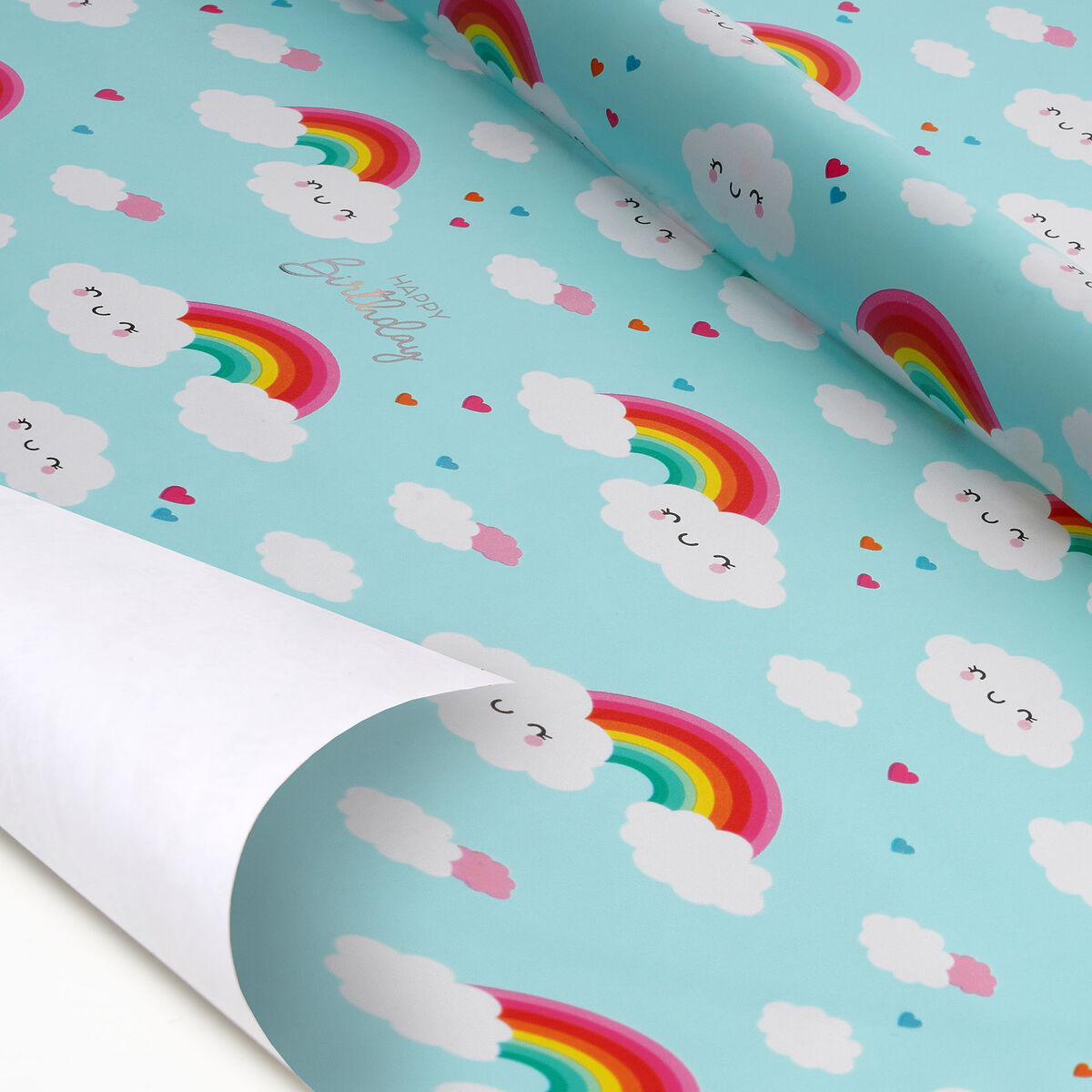PAPIER CADEAU - WRAPPING PAPER - RAINBOW - 70 x 200 cm
