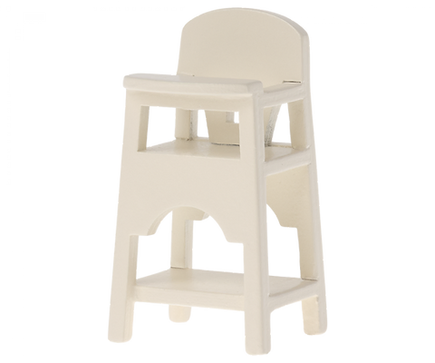 Chaise haute, Souris - Off white