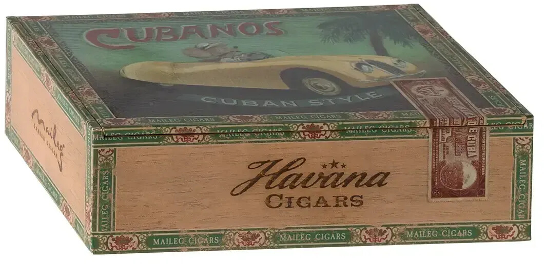 Grand-mère & Grand-père souris et leur boîte à cigares