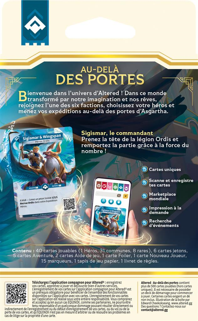 Altered : Starter Deck FR ORDIS