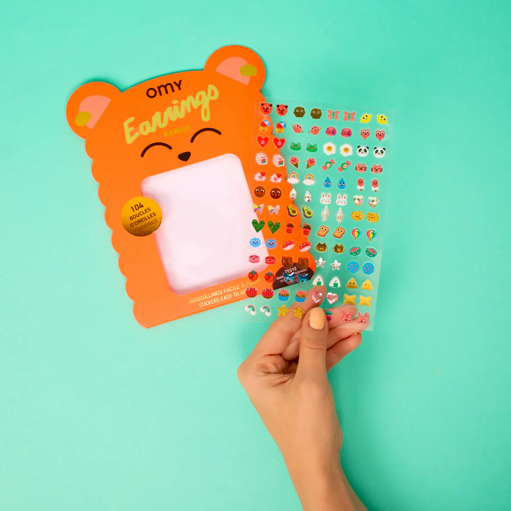 KAWAI - EARRINGS STICKERS OMY