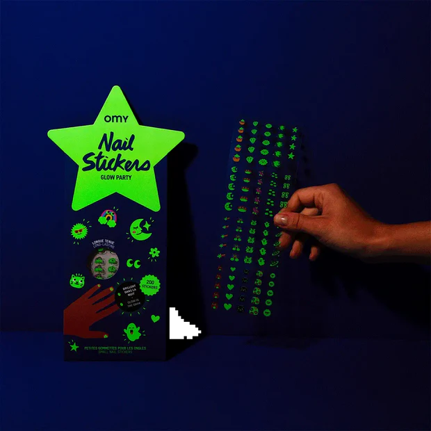 GLOW PARTY - NAIL STICKERS OMY