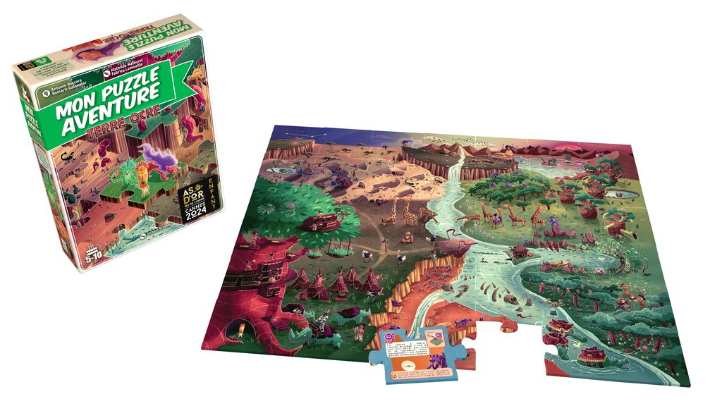 Puzzle Aventure : Terre d'Ocre