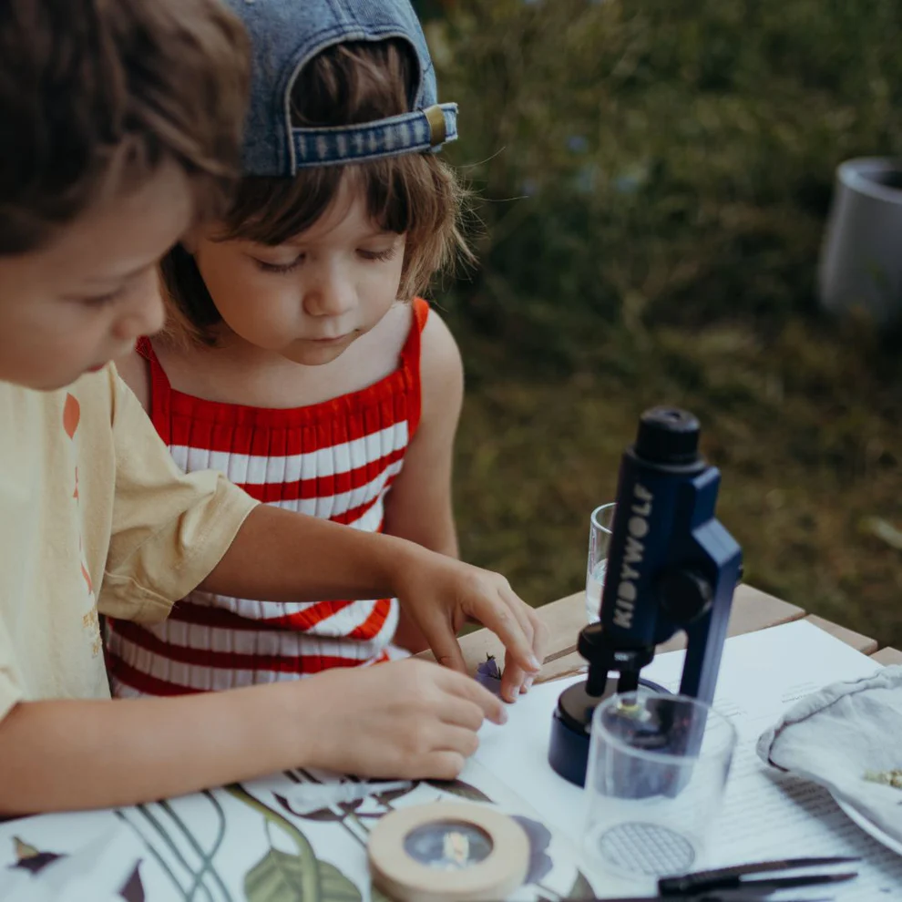 KIDYMICROSCOPE microscope portable x50 x150 x300