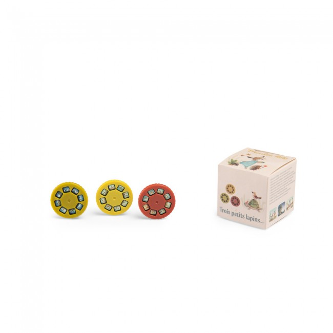 Disques pour lampes à histoires - Trois Petits Lapins