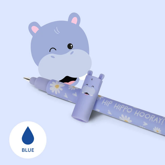 STYLO À ENCRE GEL EFFAÇABLE - ERASABLE PEN - Hippo