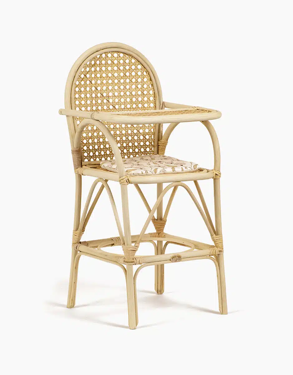 Jakarta - Chaise haute Raya et sa galette Janelle