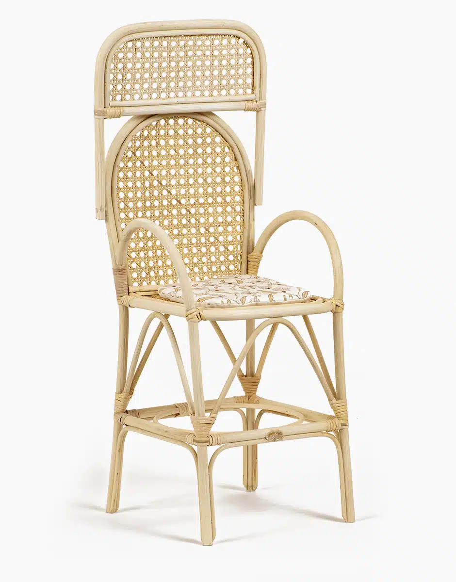 Jakarta - Chaise haute Raya et sa galette Janelle