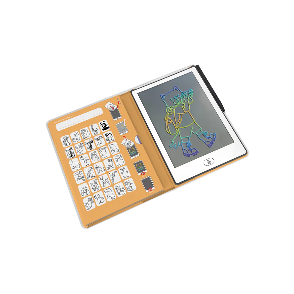 KIDYDRAW-MINI Tablette à dessin 30 Animaux