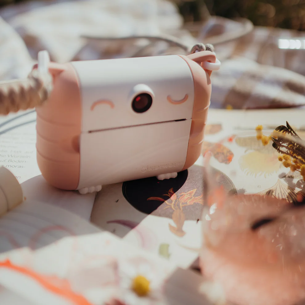 KIDYPRINT Appareil photo instantané avec impression thermique rose