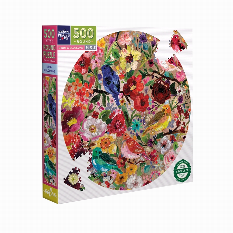 Puzzle - BIRDS AND BLOSSOMS - 500 pièces