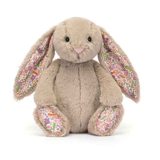 Blossom Beige Bunny 'Petal' Original - 31cm x 12cm x 9cm