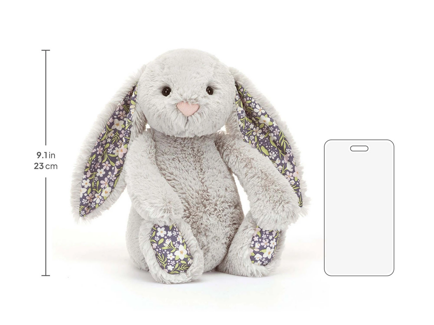 Blossom Silver Bunny 'Bloom' Original - 31cm x 12cm x 9cm