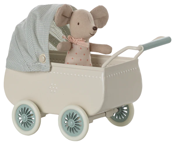 Landau incluant un bébé souris - Menthe