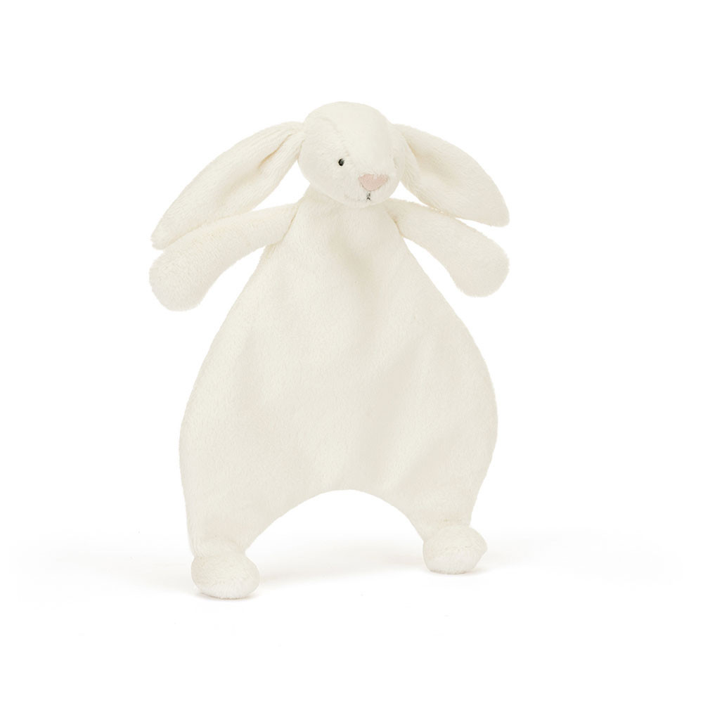 Bashful Cream Bunny Comforter - 27cm x 20cm x 7cm