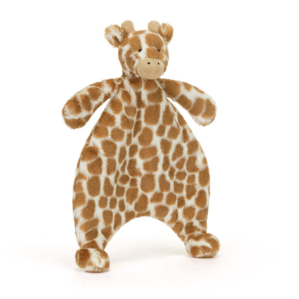 Bashful Giraffe Comforter - 27cm x 20cm x 7cm