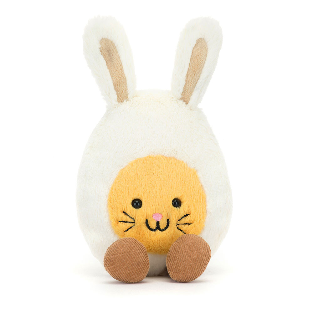 Amuseables Bunny Egg - 14cm x 9cm x 4cm