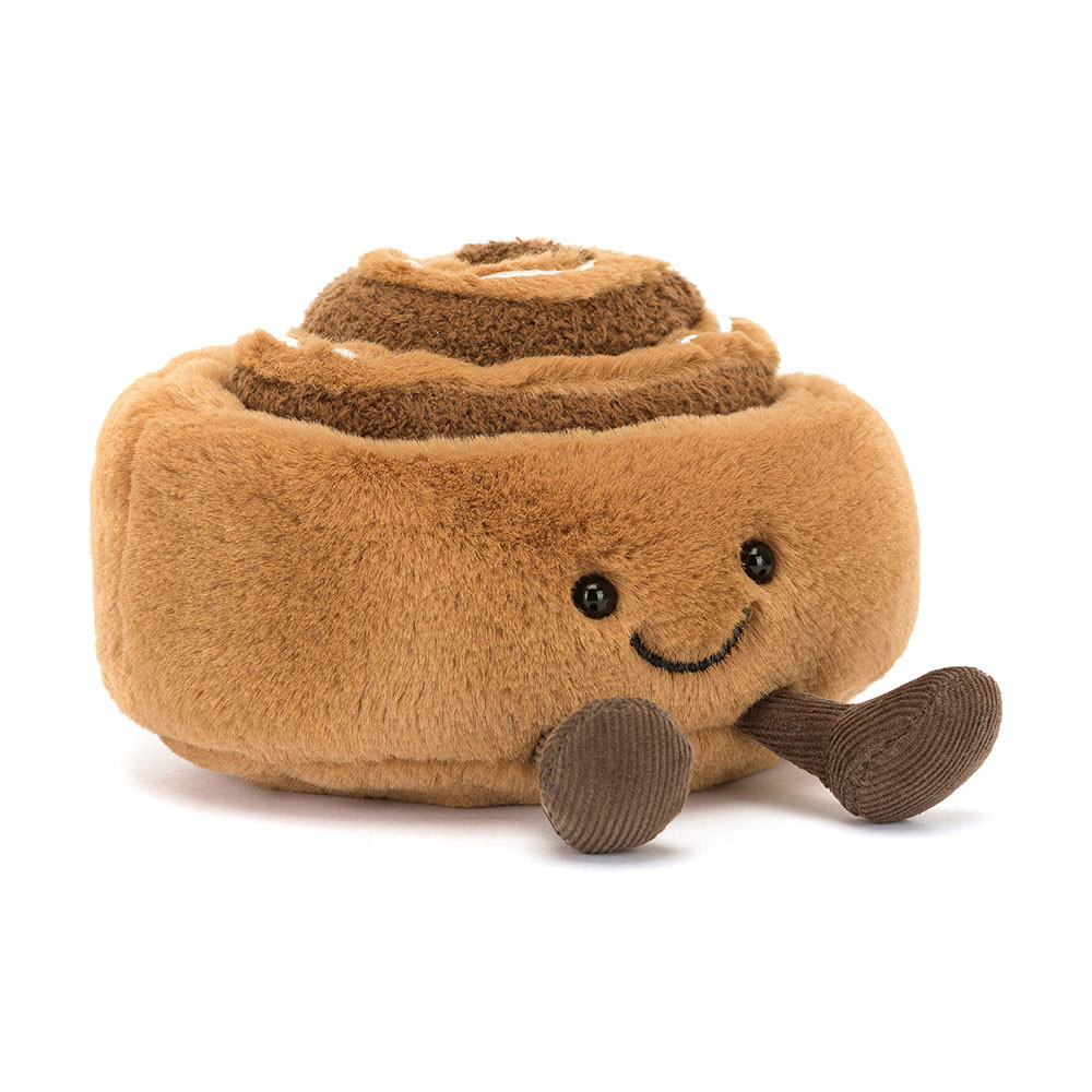 Amuseables Cinnamon Bun - 10cm x 13cm x 11cm