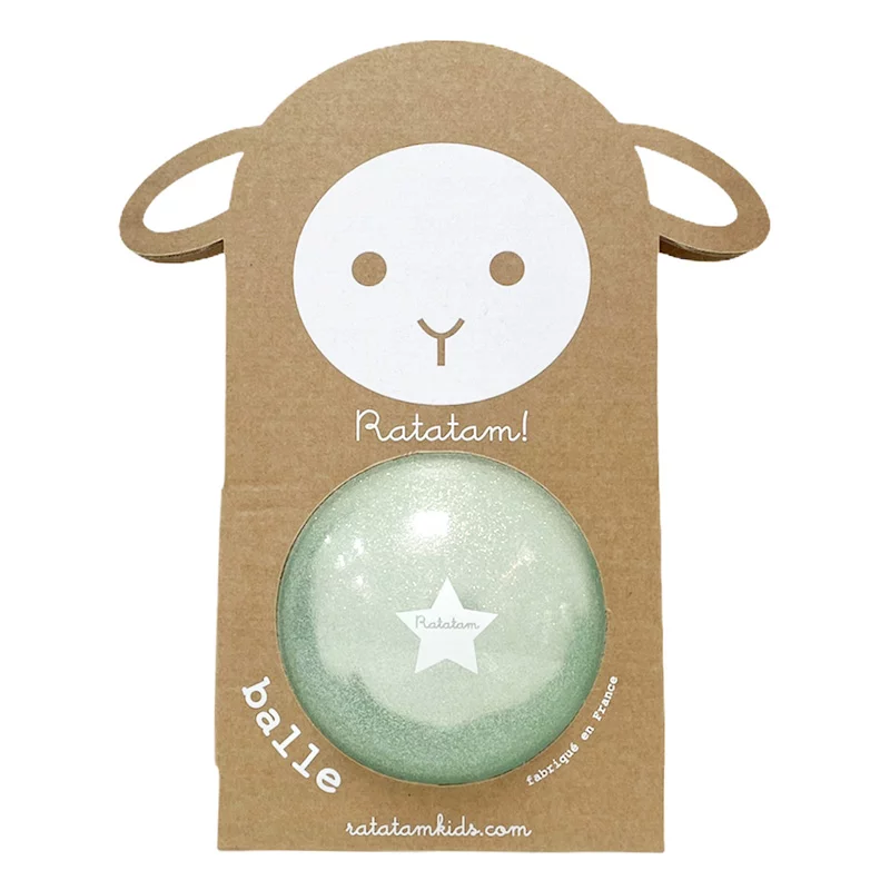 Ballon mouton summer 10 cm - Bleu