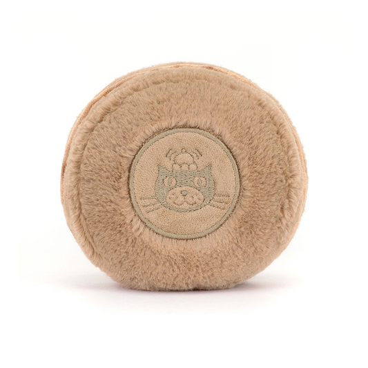 Amuseables Mona Macaron (Chocolate) - 12cm x 10cm x 5cm
