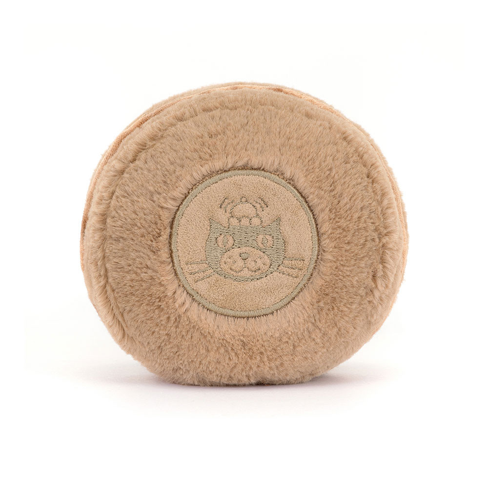 Amuseables Mona Macaron (Chocolate) - 12cm x 10cm x 5cm