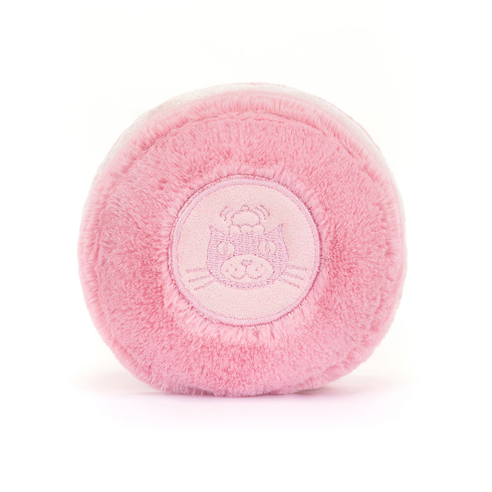 Amuseables Mia Macaron (Framboise) - 12cm x 10cm x 5cm